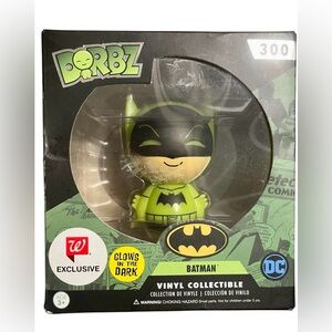 Batman Vinyl Collectible Number 300 - Green Glows in the Dark New with Tag